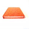 Carnet de poche - 11 cm x 16 cm - "Orange à fleurs" - 144 pages – Image 3