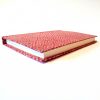 Carnet de poche - 11 cm x 16 cm - "Losanges gris et rouge" - 144 pages – Image 3