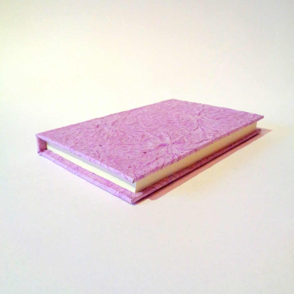 Carnet de poche - 11 cm x 16 cm - "Rose pâle" - 144 pages