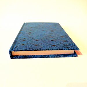 Carnet de poche - 11 cm x 16 cm - "Bleu nœuds" - 144 pages – Image 3