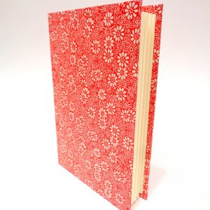 Carnet de poche - 11 cm x 16 cm - "Rouge à fleurs" - 144 pages – Image 5