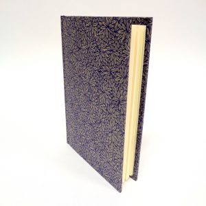 Carnet de poche - 11 cm x 16 cm - "Bleu feuilles" - 144 pages – Image 2