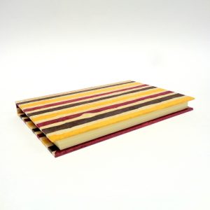 Carnet de poche - 11 cm x 16 cm - "Rayures" - 144 pages – Image 2