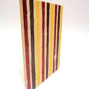 Carnet de poche - 11 cm x 16 cm - "Rayures" - 144 pages – Image 3