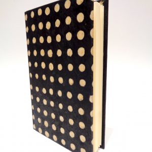 Carnet de poche - 11 cm x 16 cm - "Noir à pois" - 144 pages – Image 3