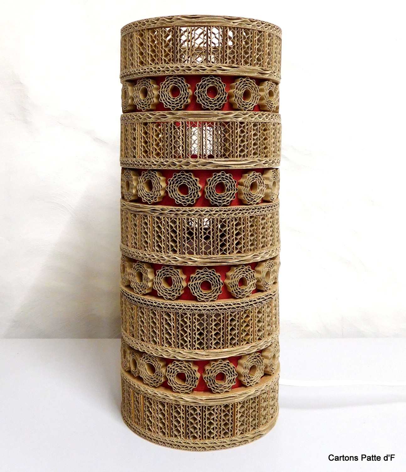 Lampe à poser cylindrique "Tour de Pise" – Image 6