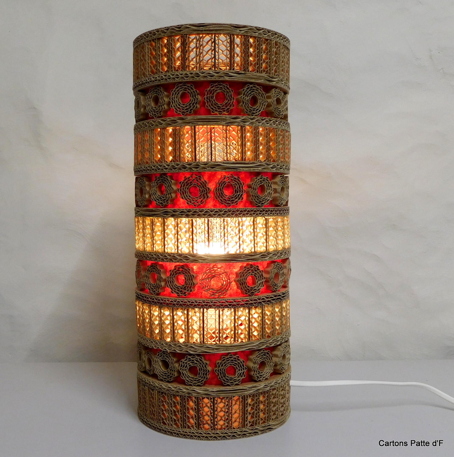 Lampe à poser cylindrique "Tour de Pise" – Image 3