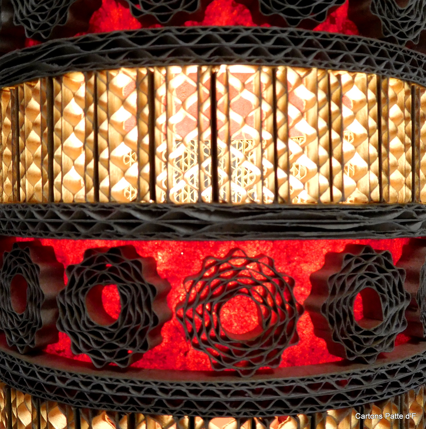 Lampe à poser cylindrique "Tour de Pise" – Image 7