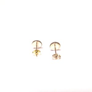 Boucles d'oreille en carton - Puces d'oreille - Bleu Turquoise Or Flêches - Argent 925 – Image 3